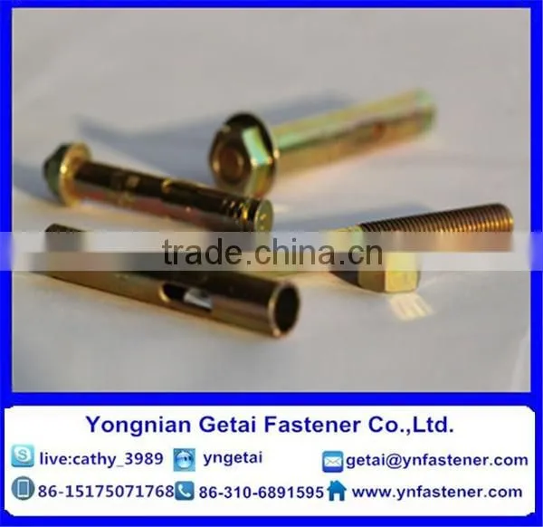 Zinc Yellow Flange Nut Sleeve Anchor photo-5