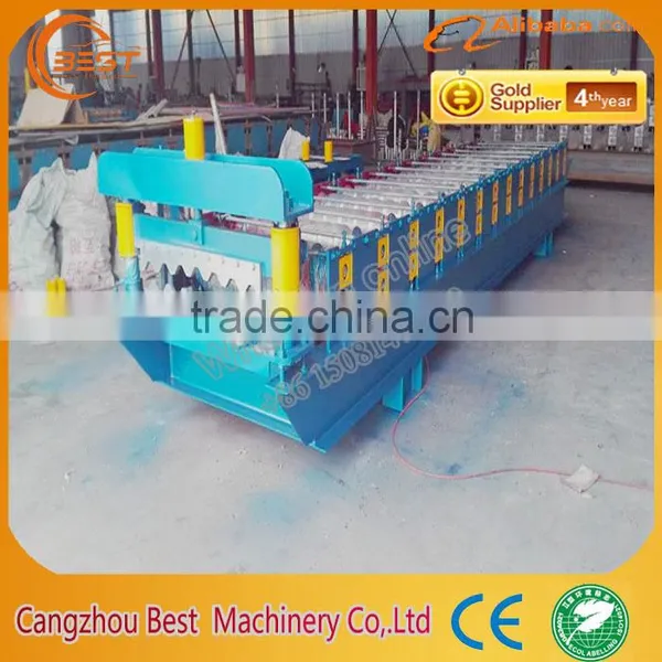 Tile Roll Forming Making Machine For Ecological photo-4