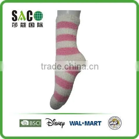 Simple Colorful Stripe Fluffy Socks photo-3