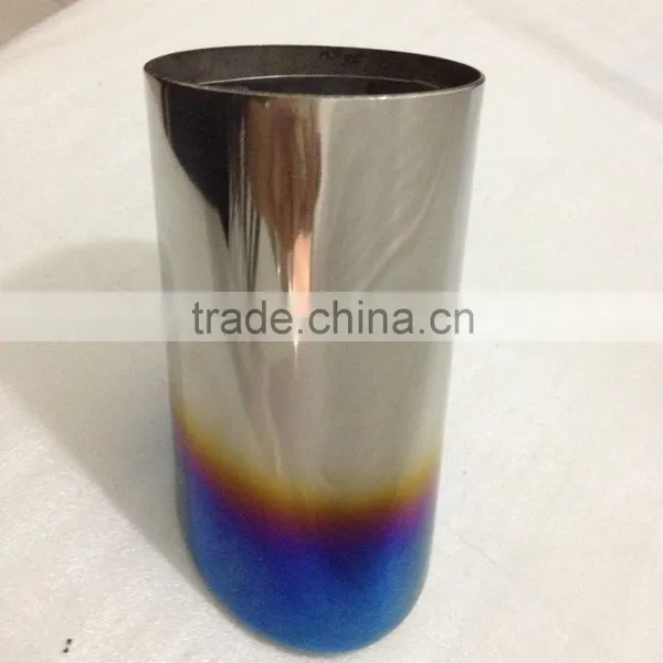 Factory Universal Blue Paint Exhaust Tips photo-2