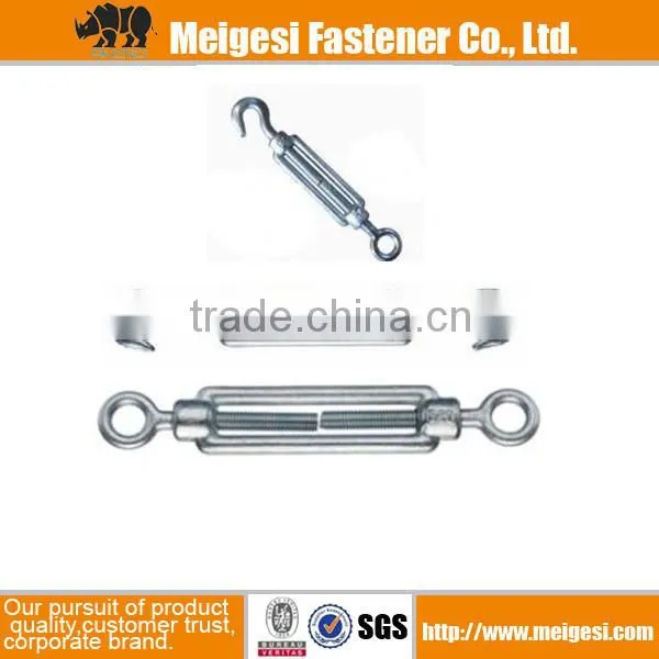 Supply Steel Zinc Plated Rigging Turnbuckle DIN1480 CO OO CC Type photo-2
