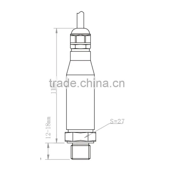 TP-CWP12 Water Proof IP68 300 Bar Pressure Sensor photo-2