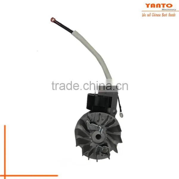 High Quality Gasoline Brush Cutter Ignition Coil and Magneto Flywheel Spare Parts for 1E34F photo-3