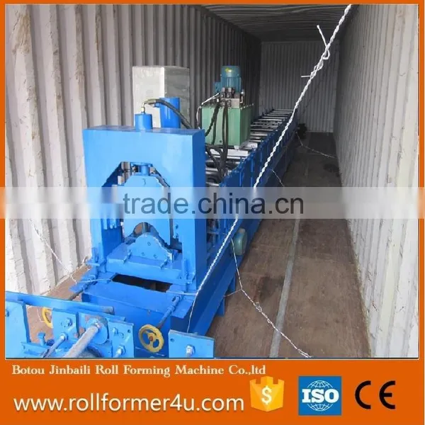 Colour Steel Roof Ridge Cap Rollformer Metal Roof Tile Ridge Cap Rollforming Machine photo-3