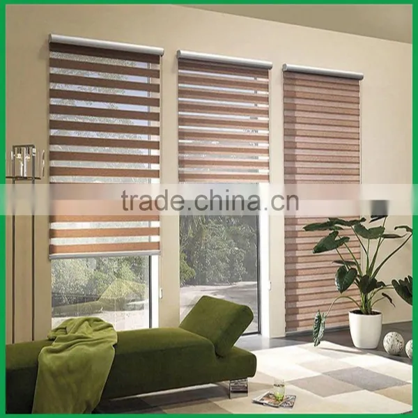 Gold Supplier Polyester Zebra Blinds for Window Blinds Day Night Blinds photo-2