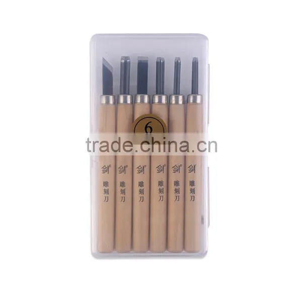 6PCS Wood Carving Tools Set photo-2