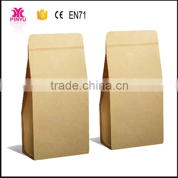 Cheap Customized Kraft Brown Bakery Paper Bag for Food Package photo-3