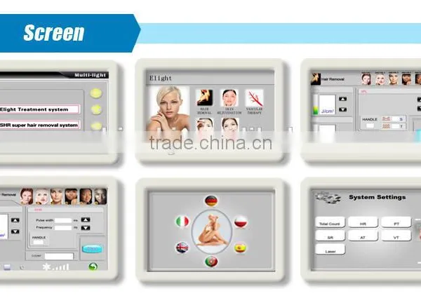 Big Discount Imported Lamp 1-10hz Elight Ipl Shr Laser Opt Hair Removal Laser photo-4