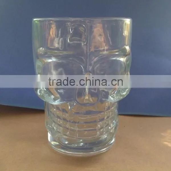 500ml Skull Glass With Handle photo-2