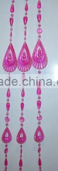 Pink Fashion Curtain Design Curtain Plastic Curtain Accessories 231