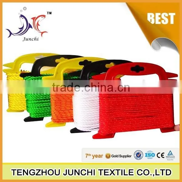 Junchi 8mm Customized 100% Polypropylene Hollow Braided Rope photo-4