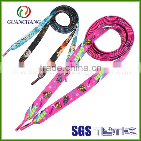 OEM All Kinds of Style Polyester Branded Shoe Laces photo-4
