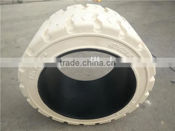Best Chinese Brand Flat Proof Wirtgen Press on Solid Tire With SM Tread photo-6