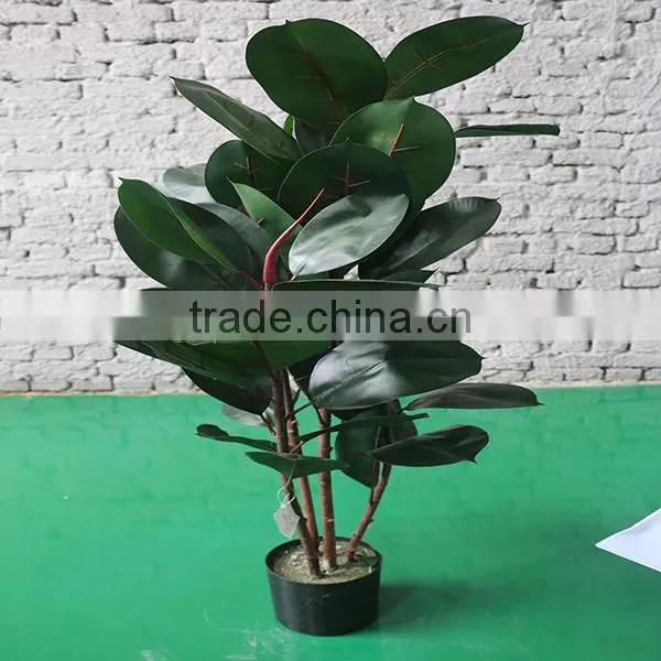 High Imitation Artificial Ficus Elastic Plant photo-4