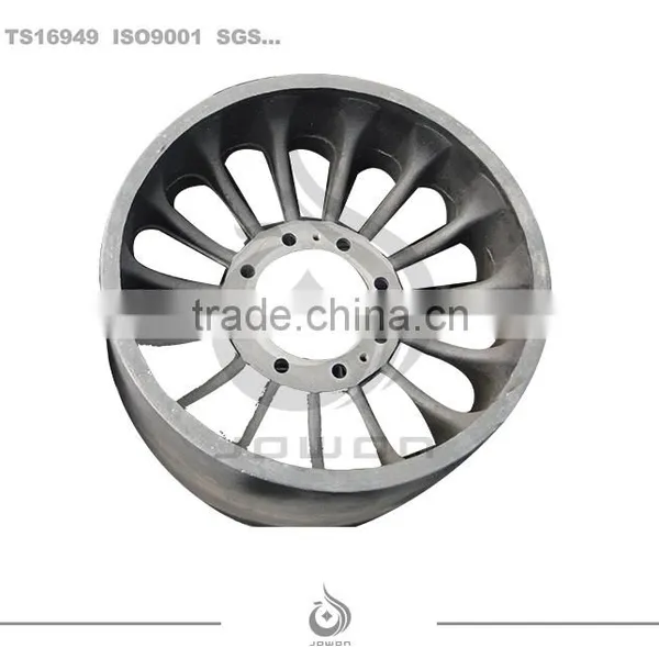 Round Wheel Sand Cast Cast Iron photo-3