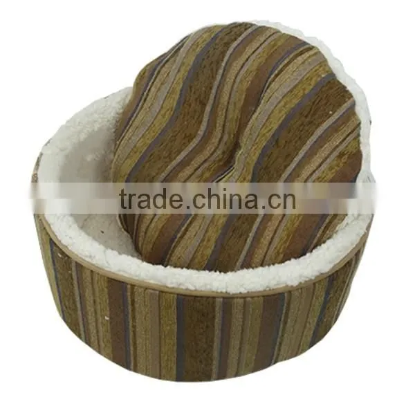 Luxury Cotton Fabric Waterproof Dog Bed photo-3