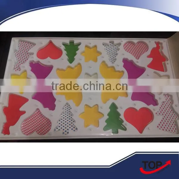 Hot-selling Multi-shapes Plastic Cookie Cutter/plastic Cookie Stamps/plastic Mini Cookie Cutters photo-3