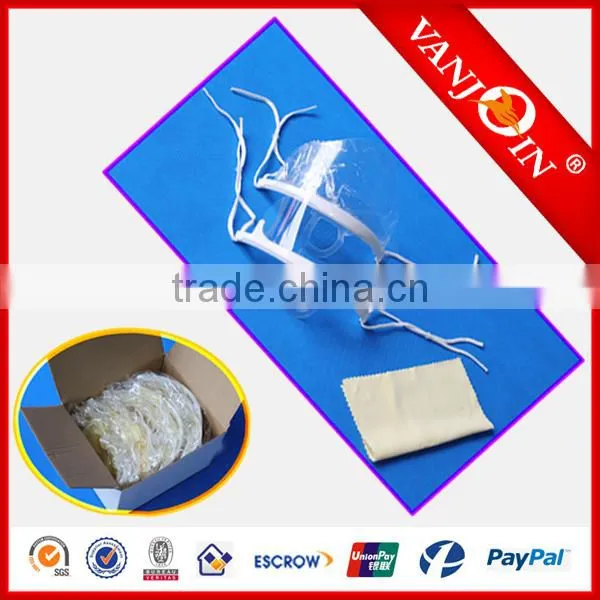 Health and Sanitay Face Mouth Plastic Mask Breathing Mouth Spit Guard Service Mask Transparent Best for Food Processing Cooking photo-4
