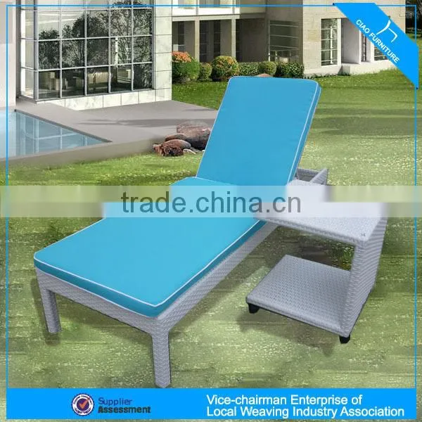 New Design Outside Wicker Sun Lounger (7016-1) photo-3