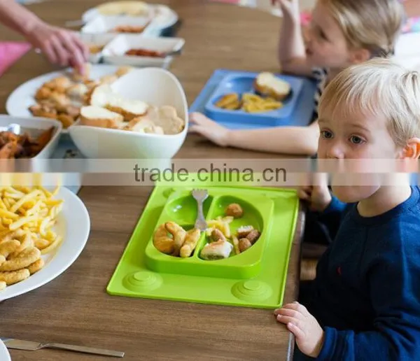 Silicone Divided Suction Kids Platemat photo-3