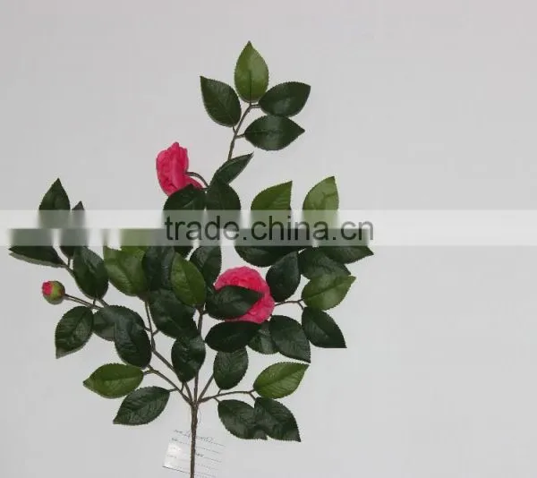 Artificial Azalea Leaves,Cheap Decorative Artificial Flower China Wholesale photo-2