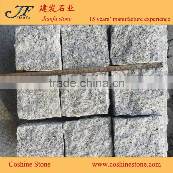 Hubei New G603 Six Side Natural Cubes Paving Stone photo-3