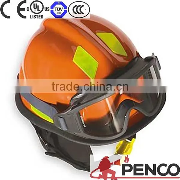 Safe Hat Fire Retardant Fireman Firefighter Safety Breathable 3m Reflectoive Cap Working Construction Helmet photo-5