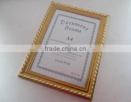 A4 Plastic Certificate Diploma Frames photo-2