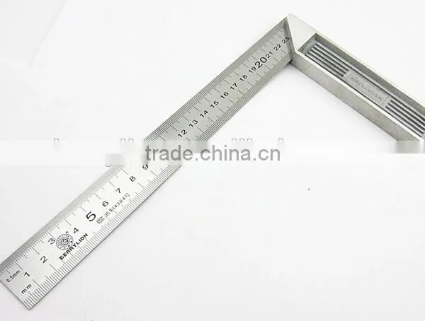 200mm Measuring Angle Tool Square Degree Ruler, Z-alloy Metric Ruler photo-2