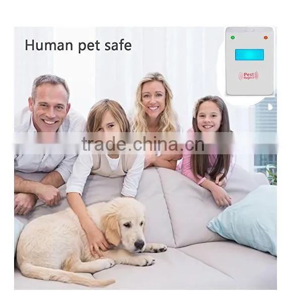 Amazon Hotsale Style Pest Repeller (Ultrasonic + Electromagnetic + Nightlight) photo-4
