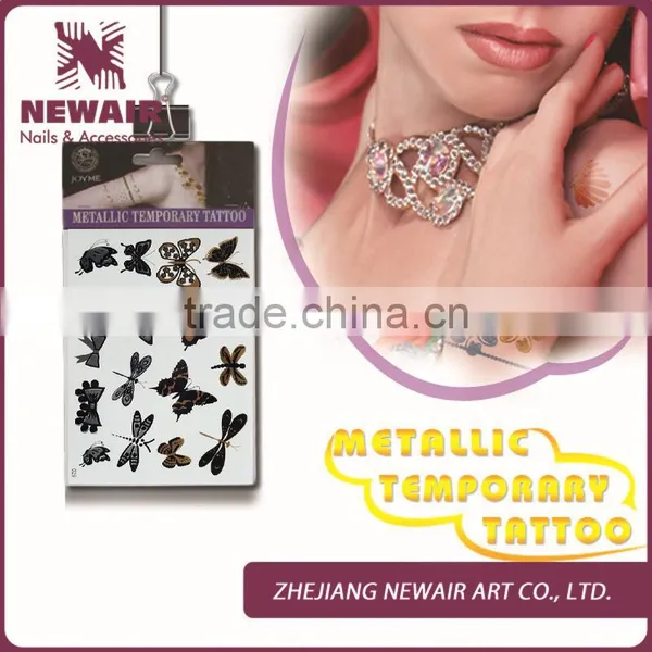 Wholesale Beauty Butterfly Supply Temporary Tattoos Supplies