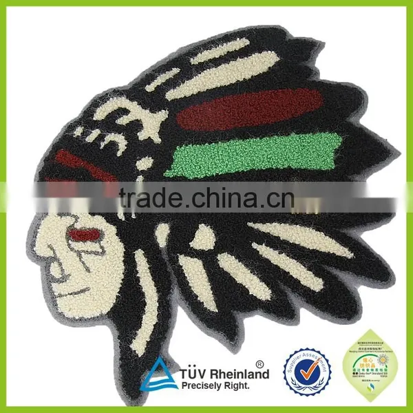 Factory Supply Cheap OEM Logo Embroidered Number Chenille Patches photo-5