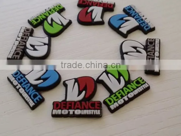 Beautiful Cute Custom 3D Soft PVC Embossed Rubber Patch With Key Ring Key Chain photo-5
