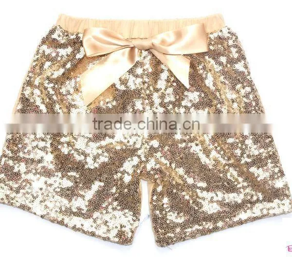 Wholesale Top Quality Hot Selling Summer Fashion Childrens Boutique Shorts Sequin Kids Shorts photo-6