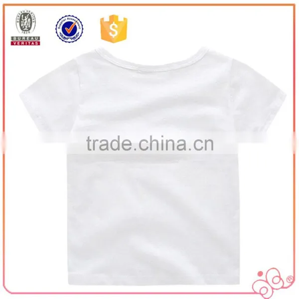 OEM Service Customized Kid T-shirt 100% Cotton Cute Kid Clothes photo-5
