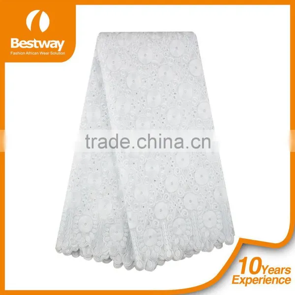 High Quality Hot Selling Double Organza Lace,Baby Korean Lace Fabric OG0190 photo-2