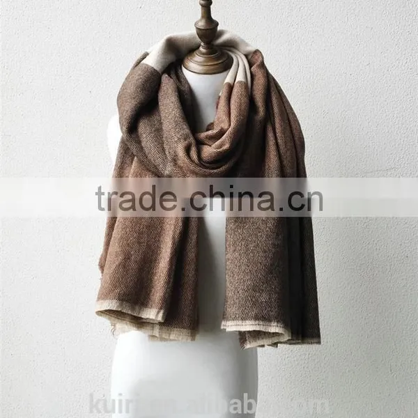 Luxury Brand Fashion Plaid Women Winter Scarf Design Acrylic Cashmere Shawls Big Size Scarves Cape Lady's Poncho photo-5