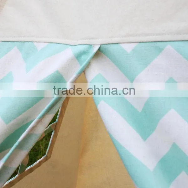 ShiJ Tipi Chevron Cotton Kids Teepee photo-6