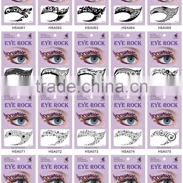 Makeup Smokey Eyeshadow Tattoo Sticker Eyeliner Tattoo photo-4