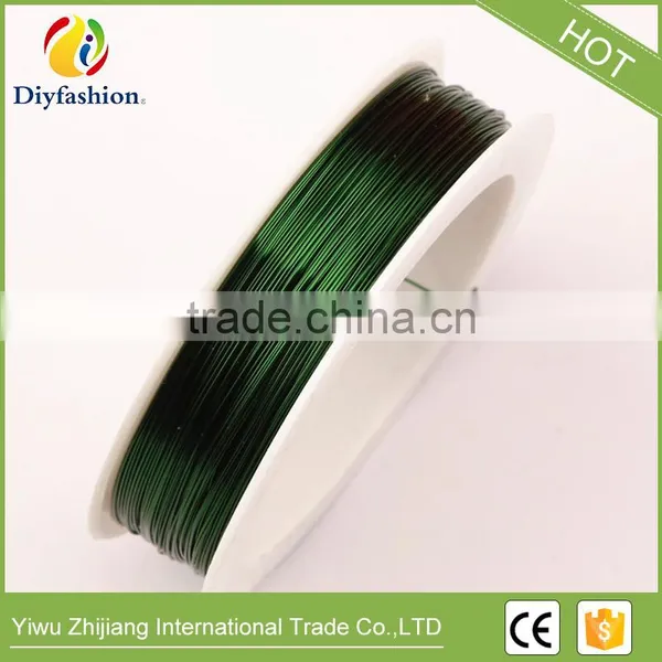 0.6 mm Silver Gold Plated Copper Wire Diy Beads Jewelry Making photo-5