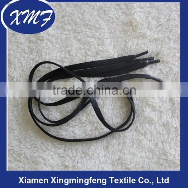 Custom Round and Flat Cotton Waxed Shoelaces For Sale photo-2