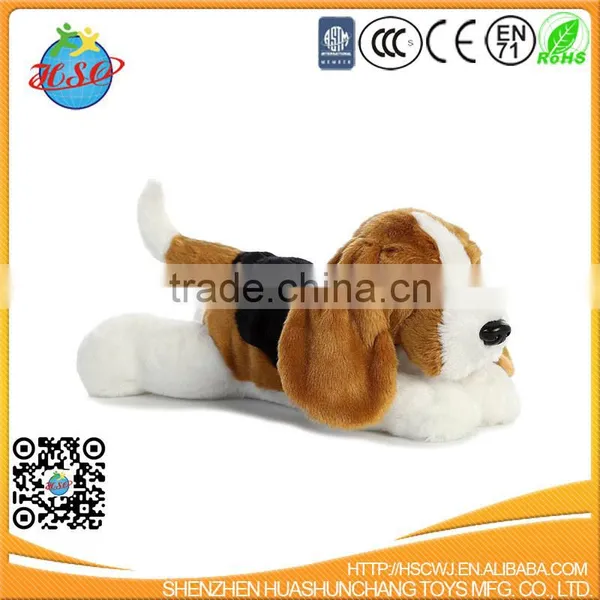 Plush Dog Toy Stuffed Basset Hound Toy