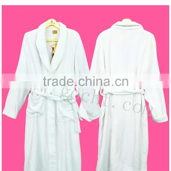 Plush Terry Towel Bathrobe Morning Gown photo-4