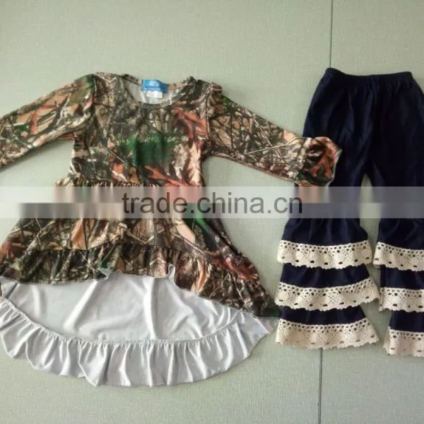 2017 Spring Baby Girls Outfit Yellow Top and Icing Pants Kids Clothing Western Girls Outfit photo-6