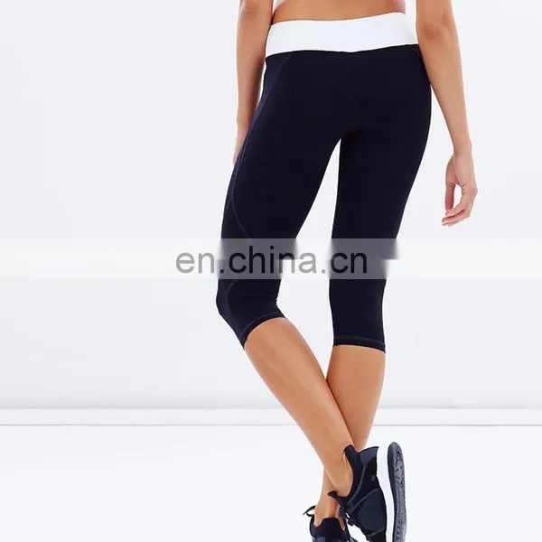 Technical White Wasit Band Run Fit Seamless Legging photo-3