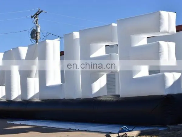 Customized Advertising Giant Inflatable Letters, Inflatable LOGO Letters, Inflatable Alphabet for Advertising photo-5