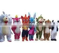 various funny Mascot Costume mode replical Chinese Supplier