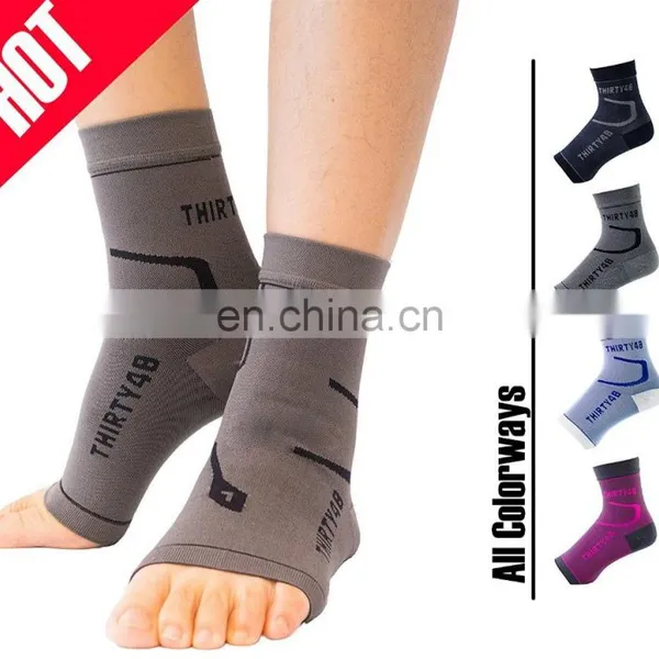 20-30 MmHg Foot Compression Sleeves for Ankle/Heel Support, Increase Blood Circulation, Relieve Arch Pain, Reduce Foot Swelling photo-2