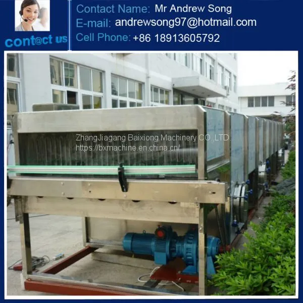 Auotmatic Steam Heating Tunnel Pasteurizer for Glass Bottle/cans/jars photo-2