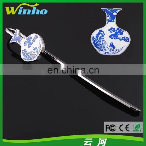 Winho Chinese Style Porcelain Bookmark With High-end Enamel photo-4